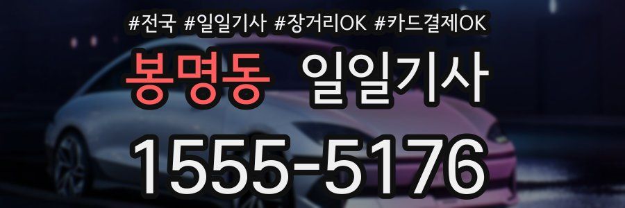 봉명동 일일기사