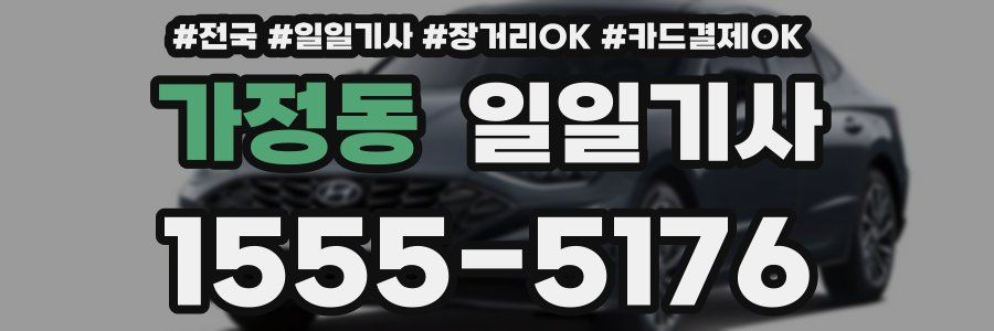 가정동 일일기사