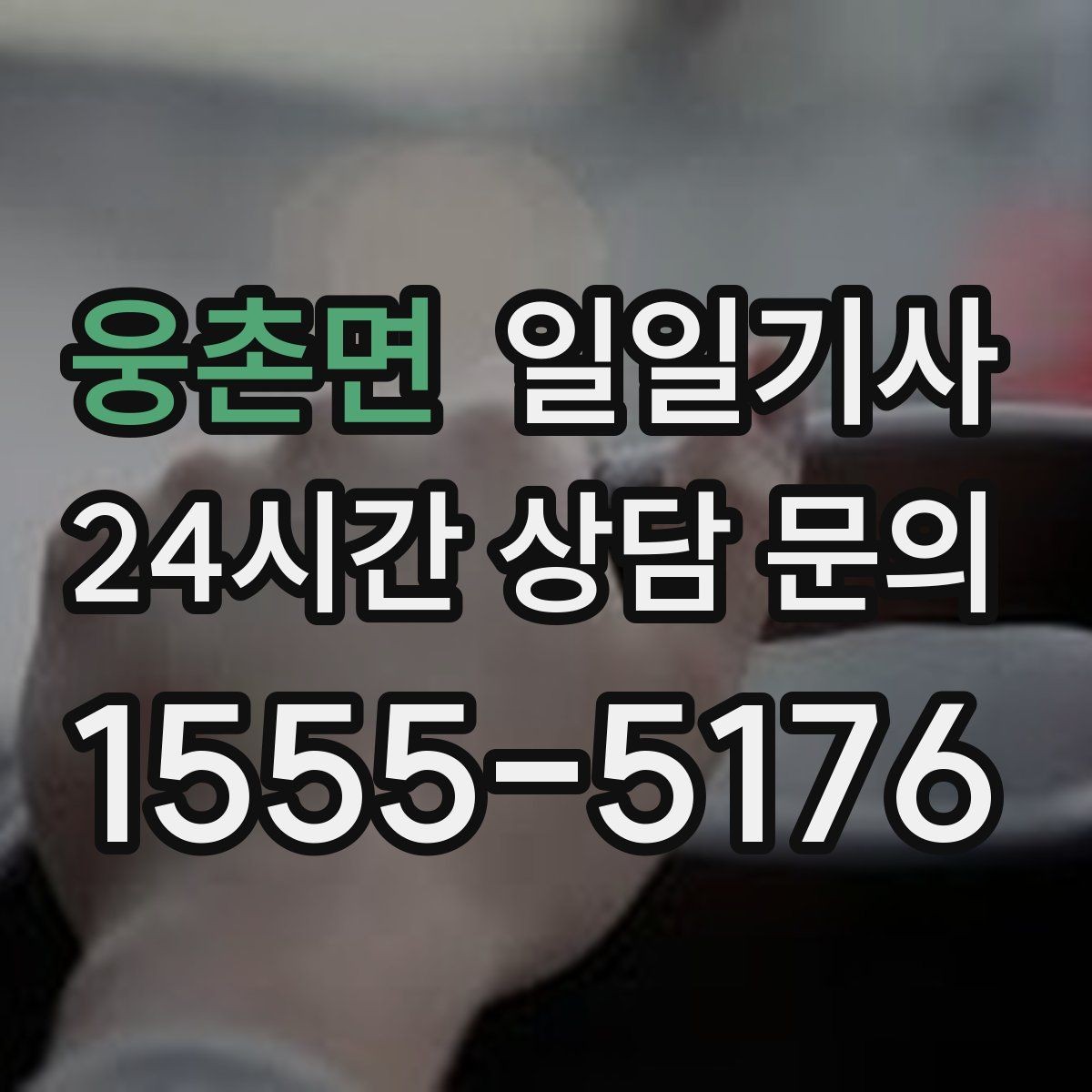 웅촌면 일일기사 행사 동선 주차 픽업까지