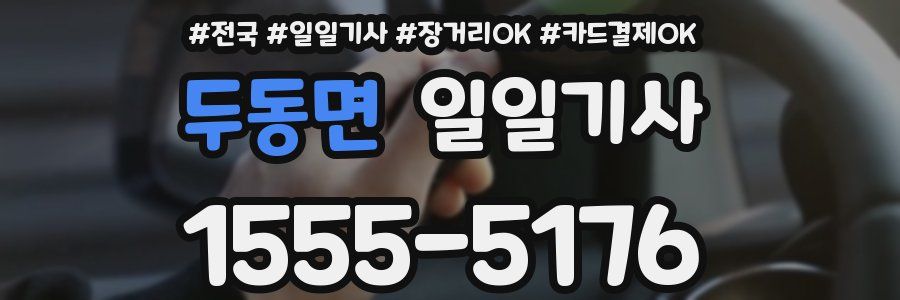 두동면 일일기사