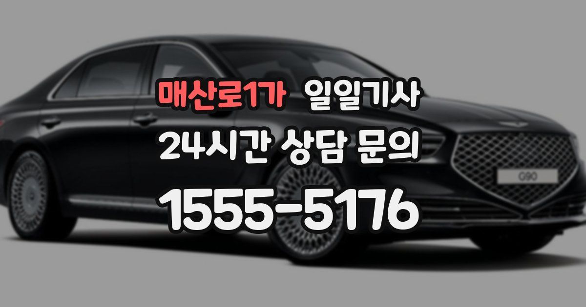 일일대리기사