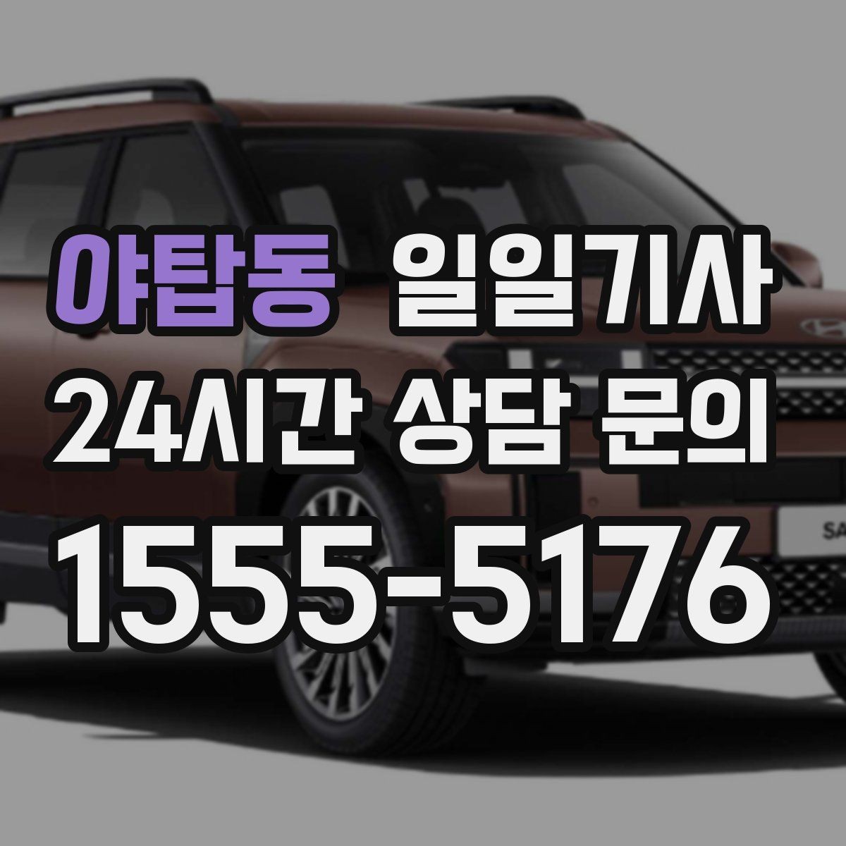 야탑동 일일기사 반일 동행으로 여유를 더하는 날