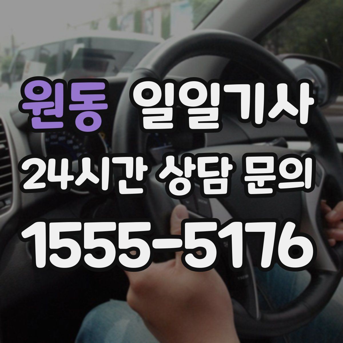 원동 일일기사 즉시 연락 원활한 소통