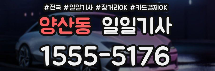 양산동 일일기사