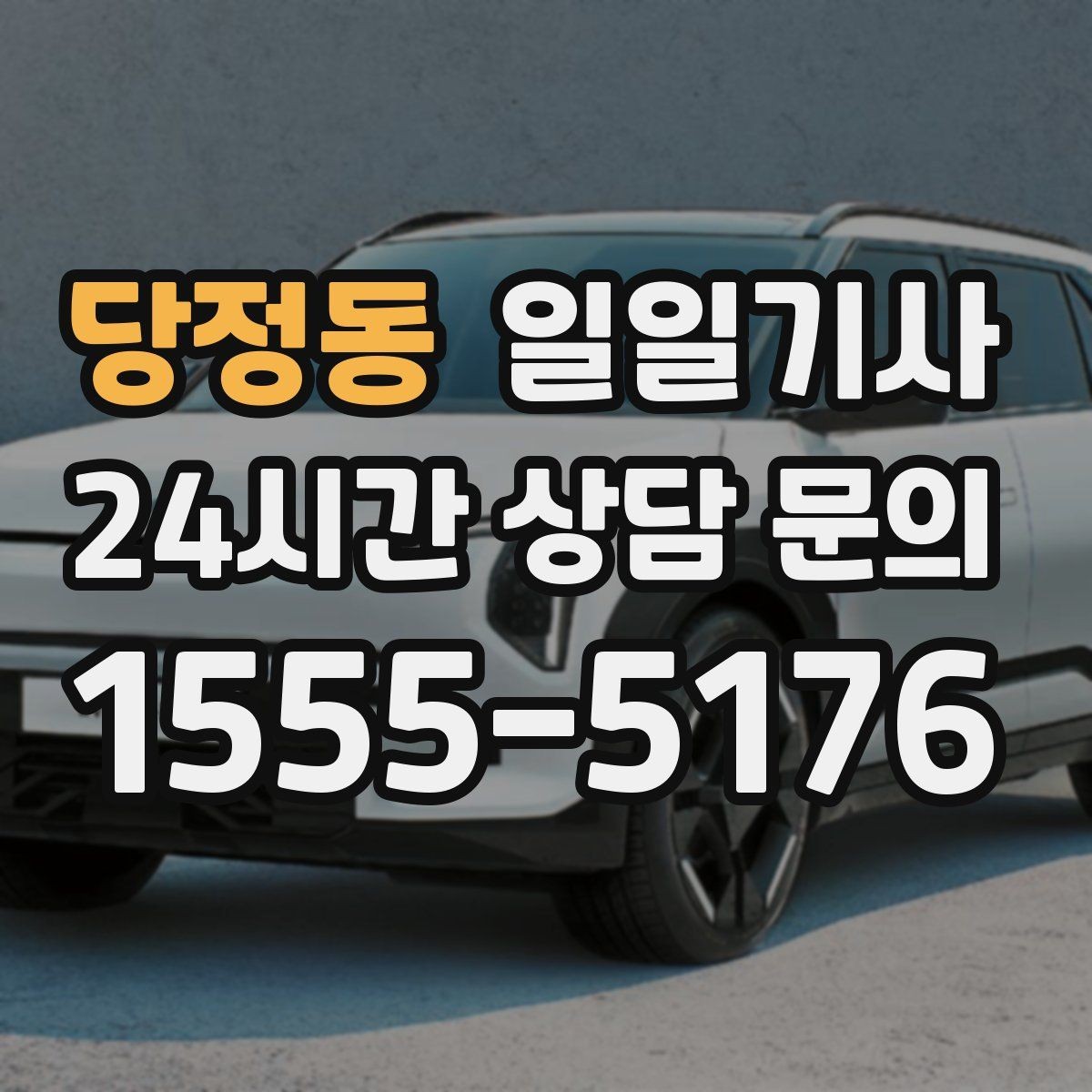 당정동 일일기사 혼잡 지역 사전 조율 픽업