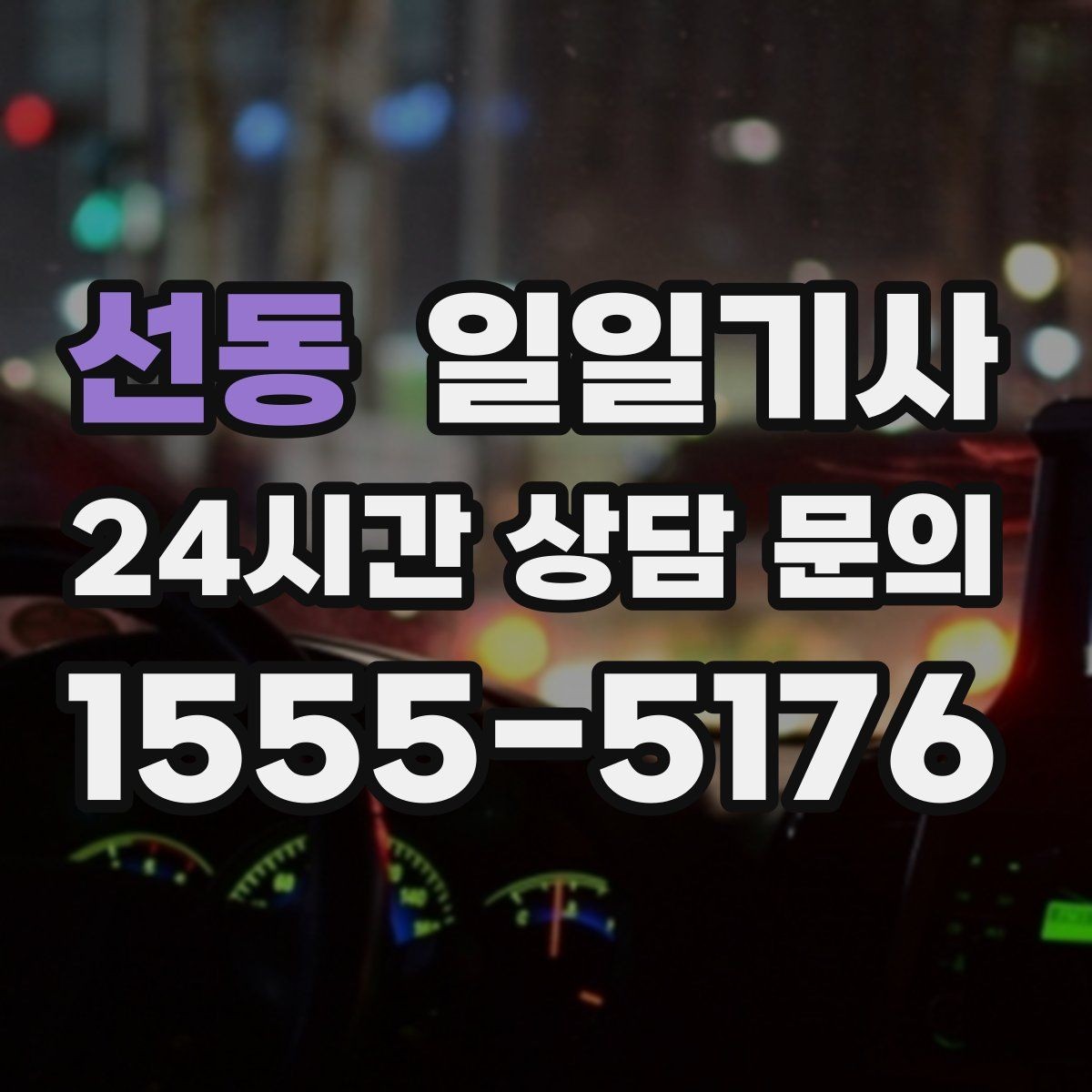 선동 일일기사 장보기와 병원 일정 연계