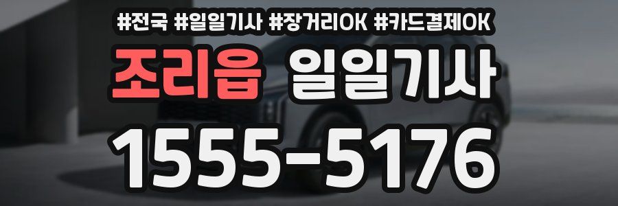 조리읍 일일기사