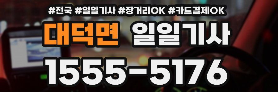 대덕면 일일기사