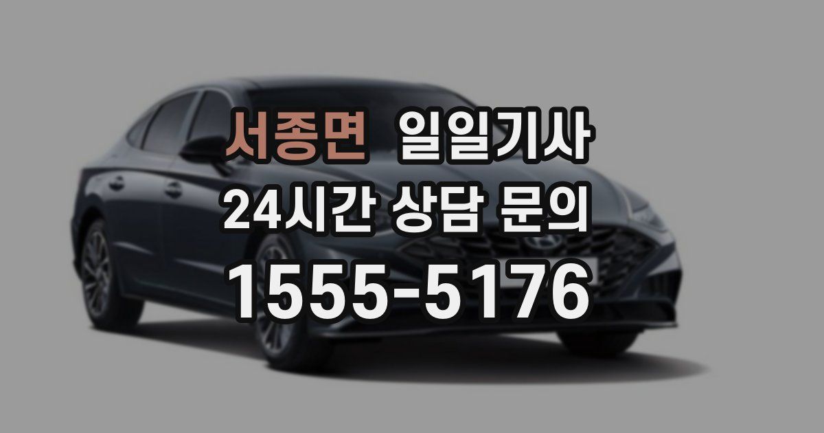 일일대리기사