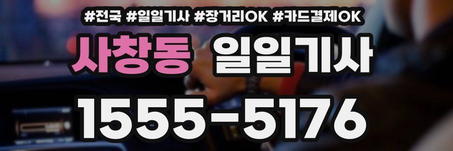 사창동 일일기사