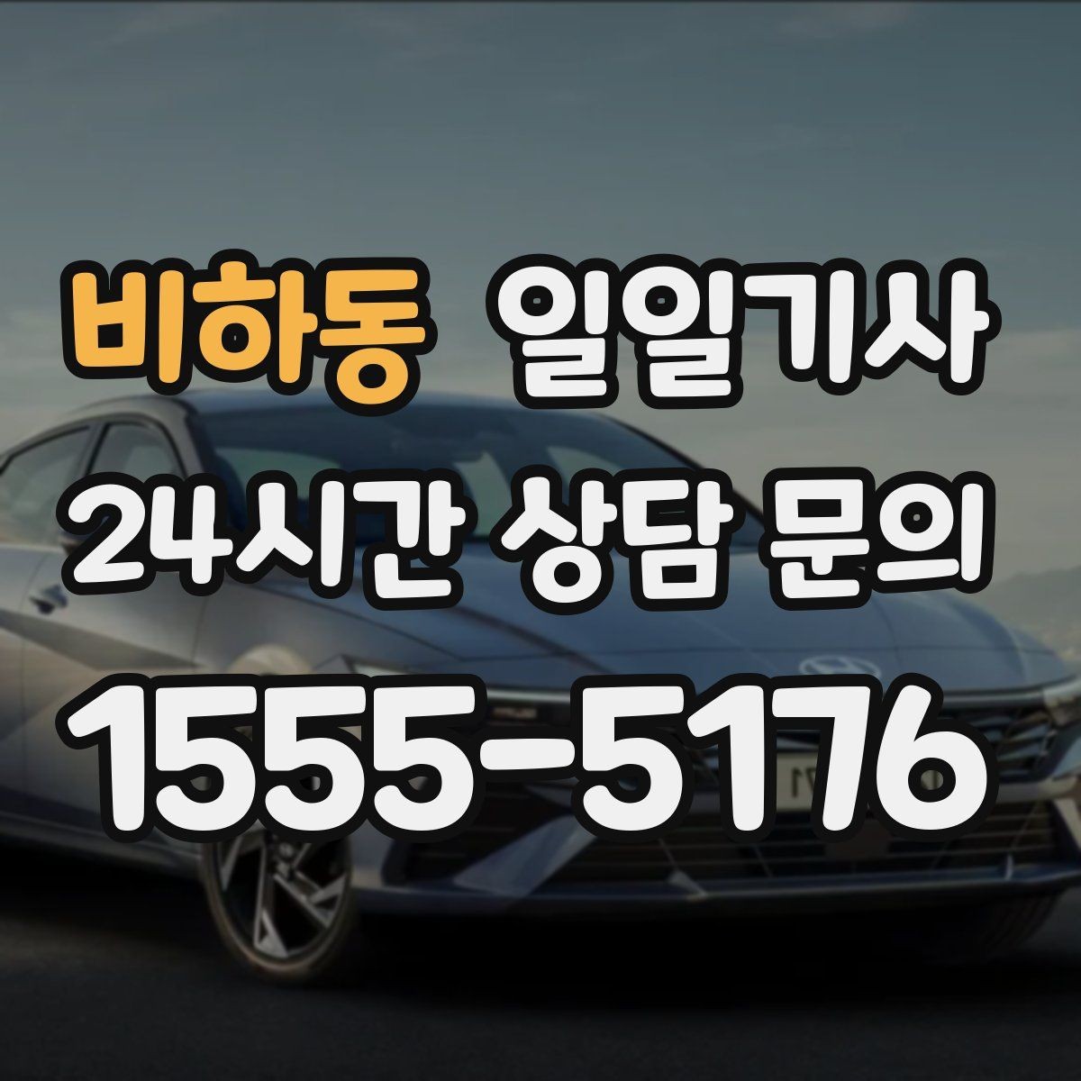 비하동 일일기사 장거리 복귀 안전 동행