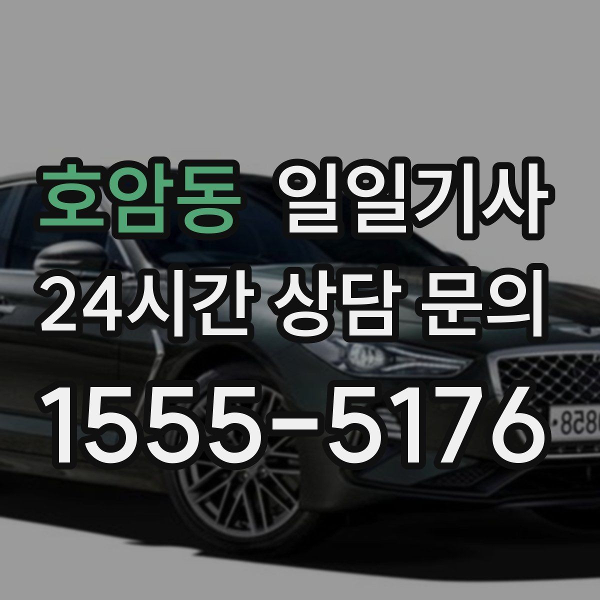 호암동 일일기사 드라이빙 레인지 경유