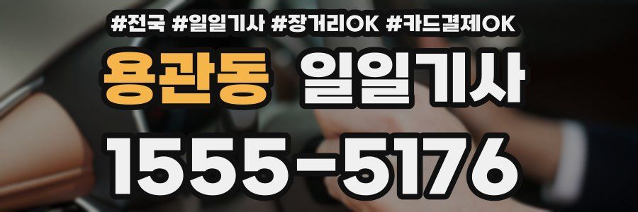 용관동 일일기사