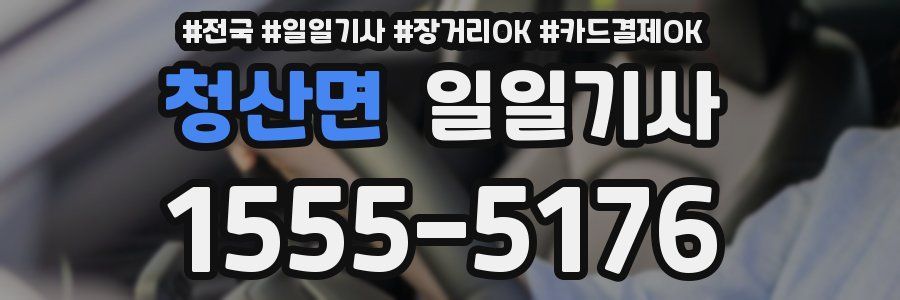 청산면 일일기사