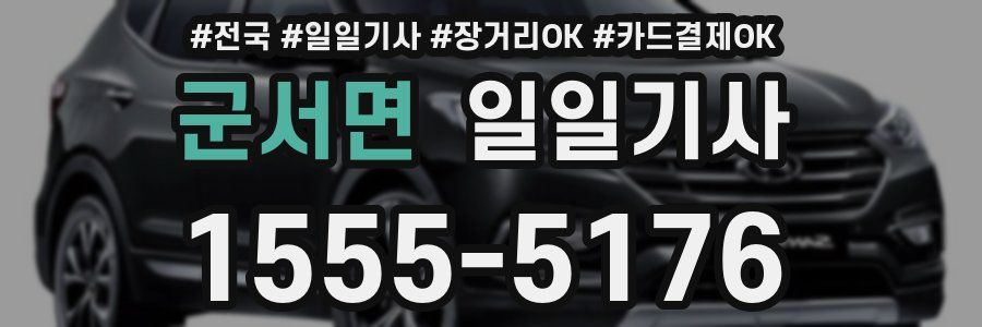 군서면 일일기사