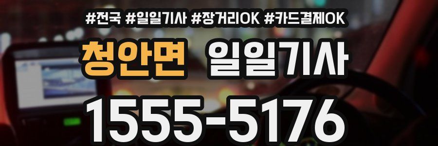 청안면 일일기사