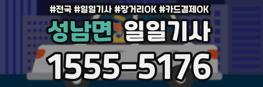 성남면 일일기사