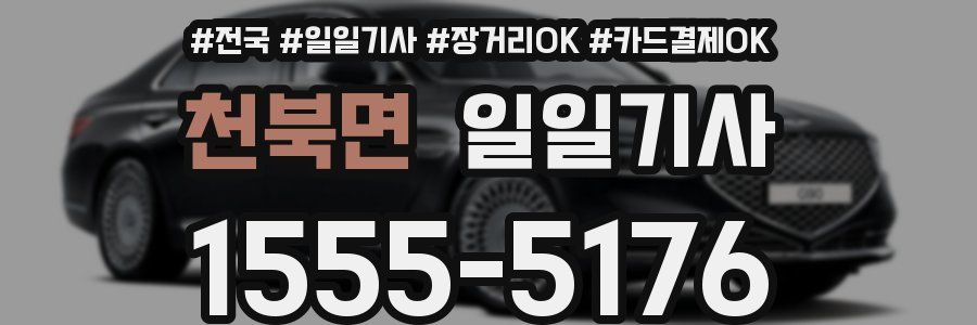 천북면 일일기사