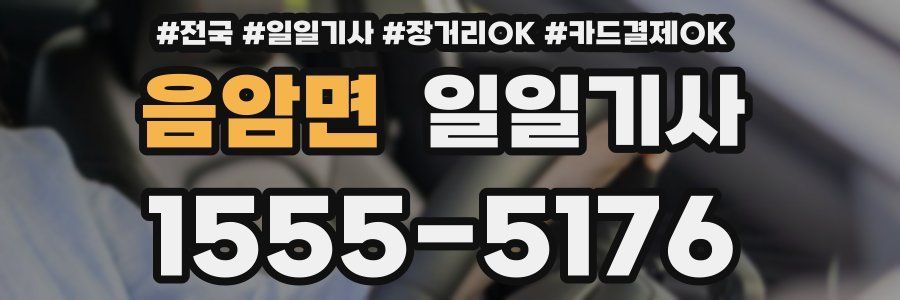 음암면 일일기사