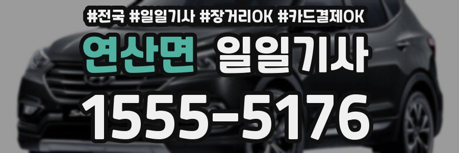 연산면 일일기사