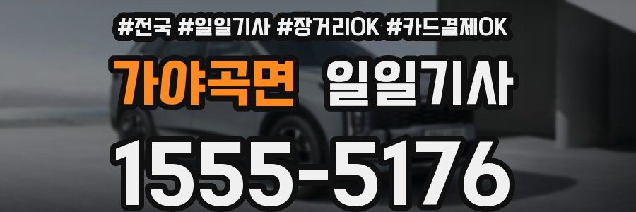 가야곡면 일일기사