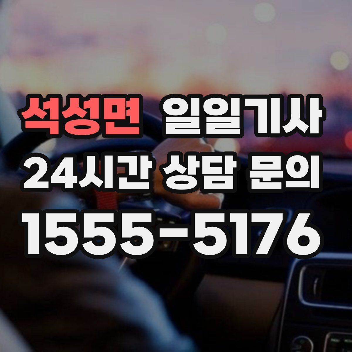 석성면 일일기사 믿고 맡기는 하루 동행