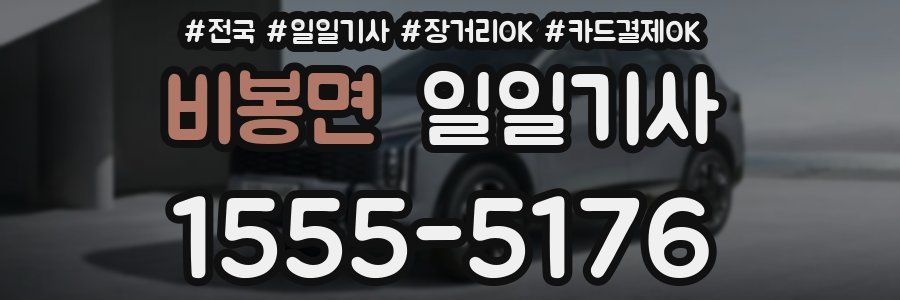 비봉면 일일기사