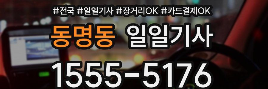 동명동 일일기사