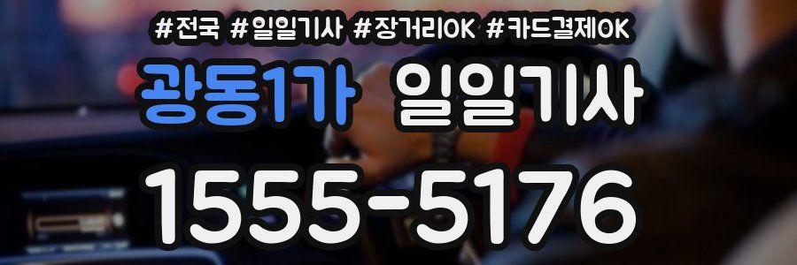 광동1가 일일기사