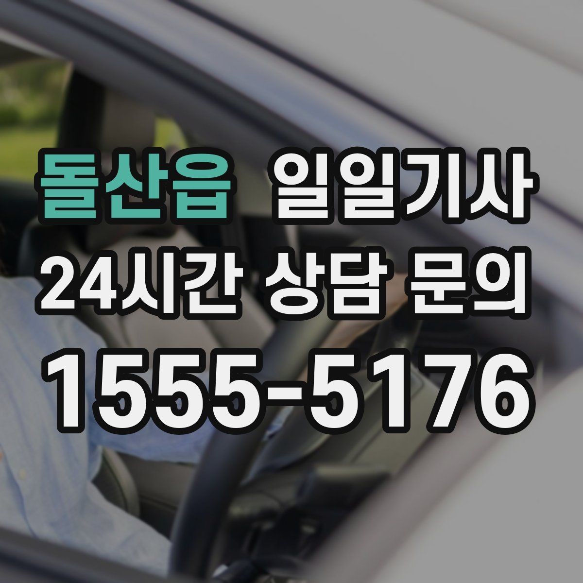 돌산읍 일일기사 초행 지역 안내 동행
