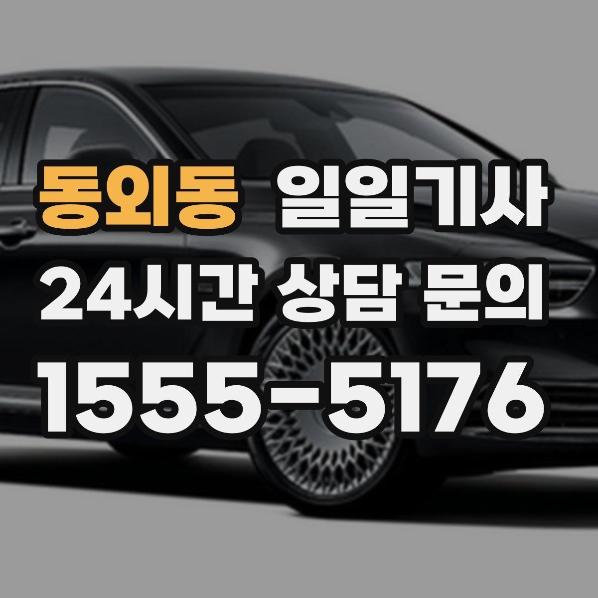 동외동 일일기사 조용한 주행 안정감 제공