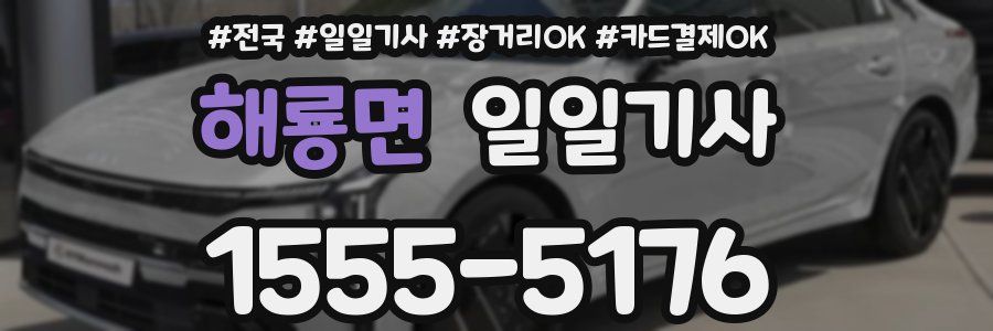 해룡면 일일기사