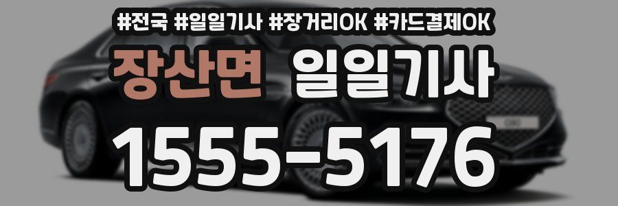 장산면 일일기사