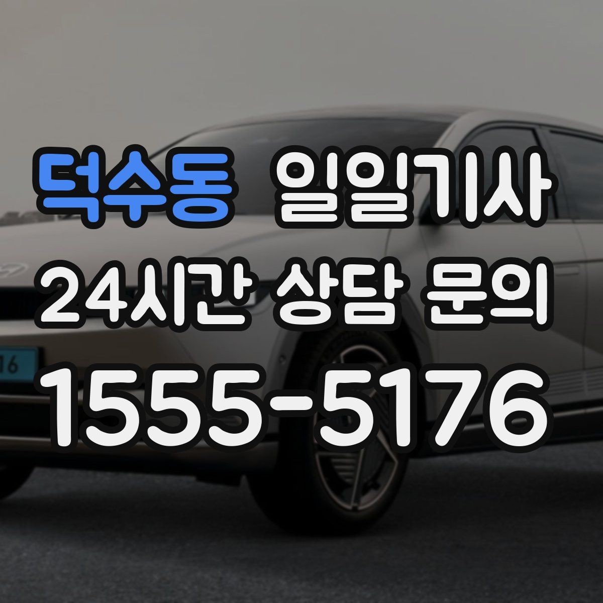 덕수동 일일기사 초행 지역 안내 동행