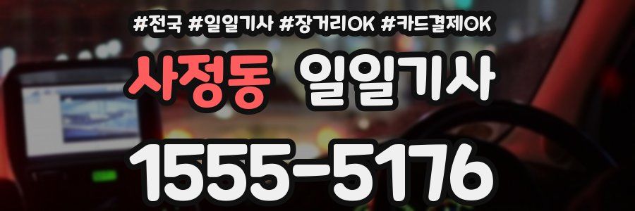 사정동 일일기사