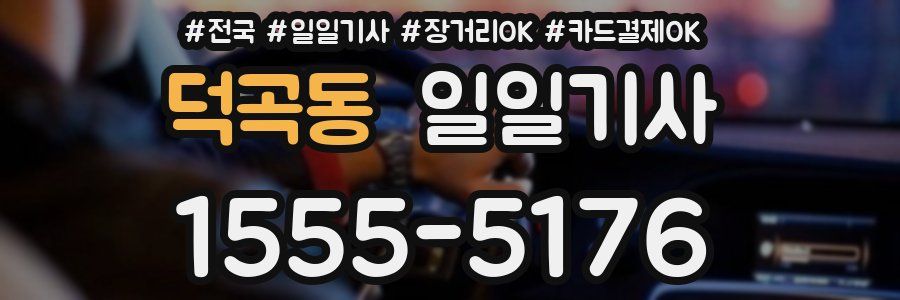 덕곡동 일일기사