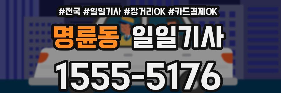 명륜동 일일기사