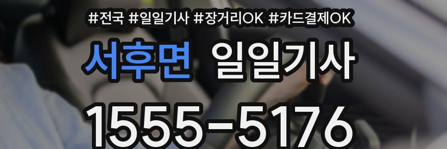 서후면 일일기사