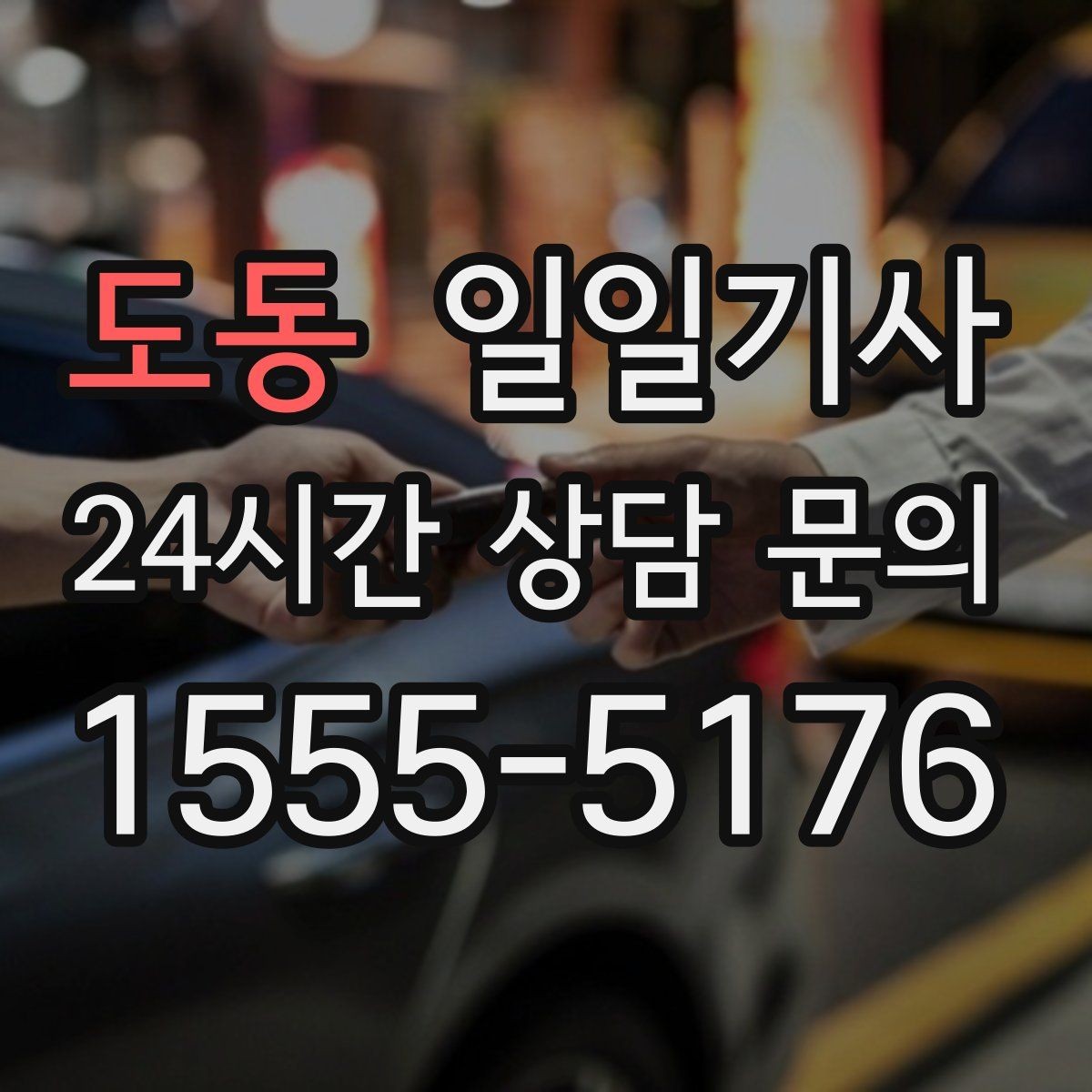 도동 일일기사 오늘 당일 요청 신속