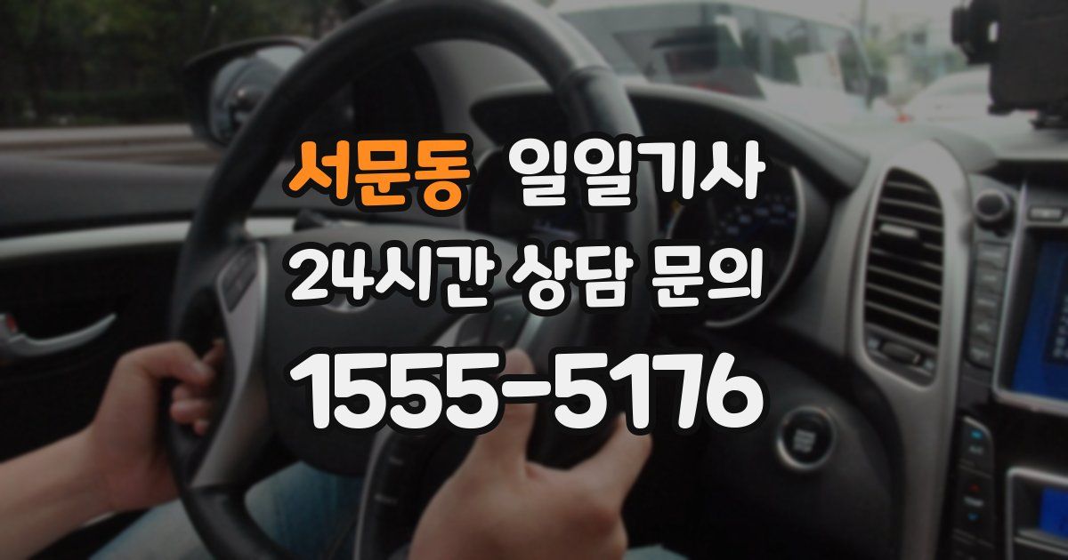 일일대리기사