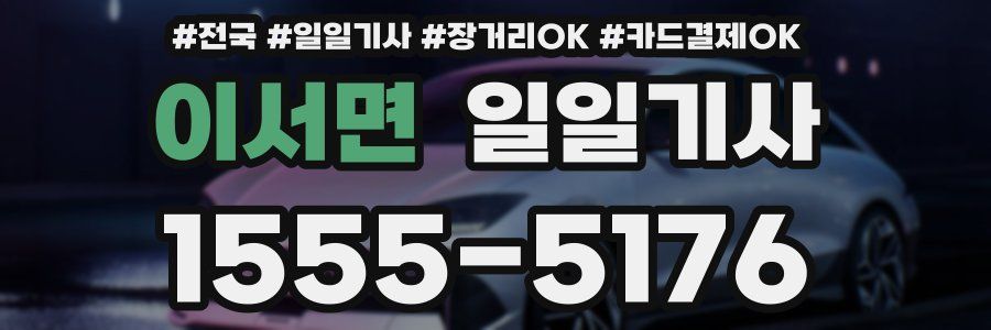 이서면 일일기사