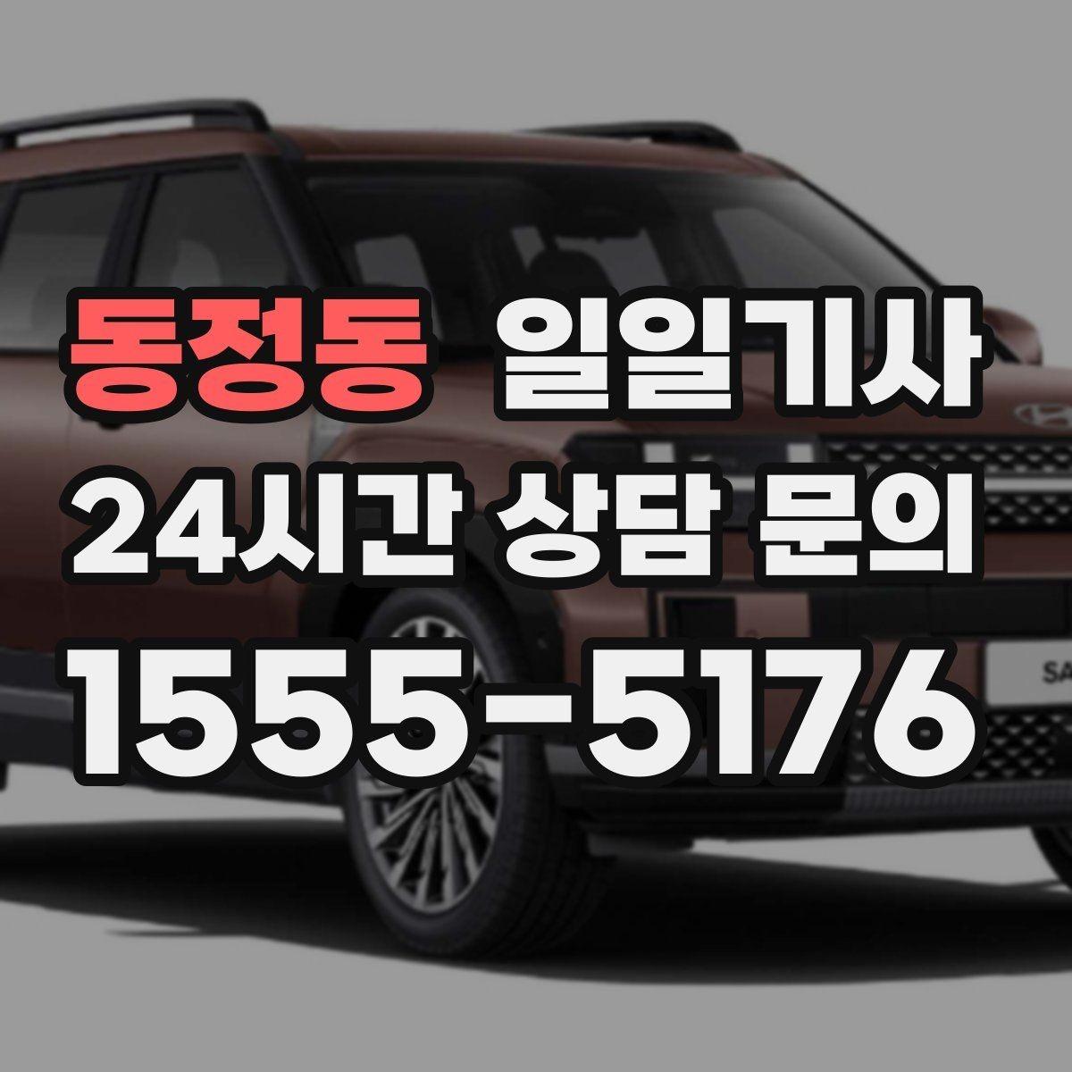 동정동 일일기사 같은 기사 배정 일관 운영