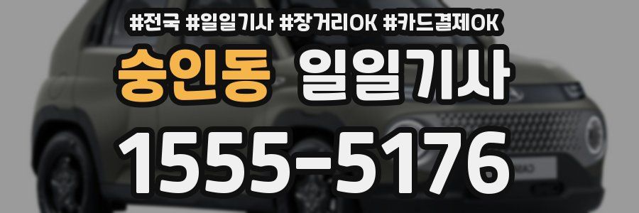 숭인동 일일기사