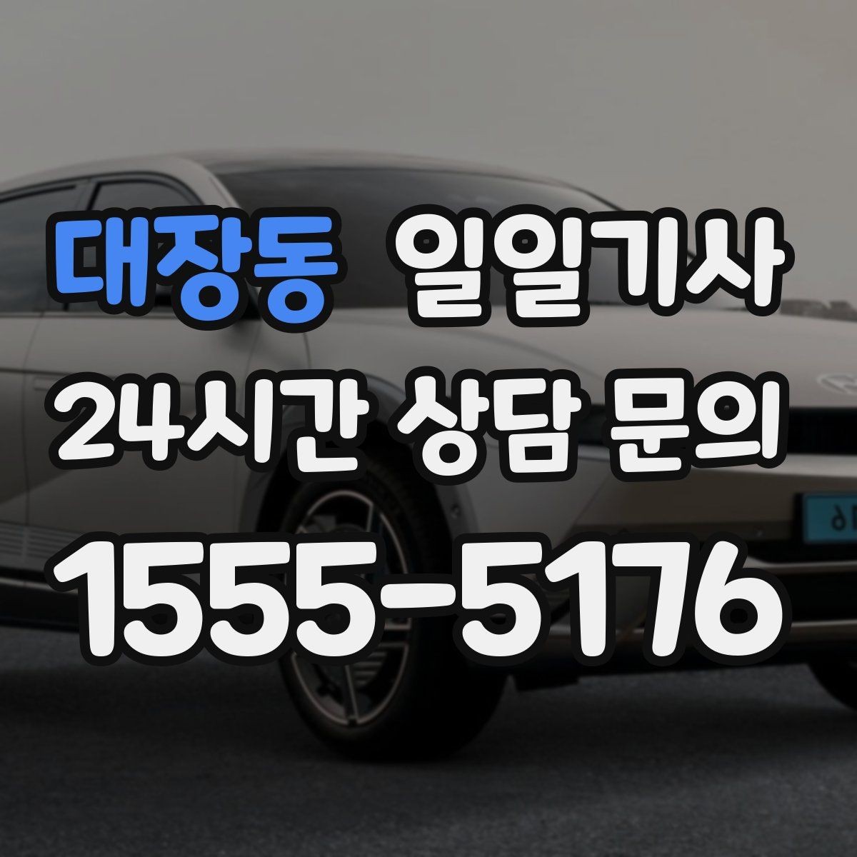 대장동 일일기사 도심 픽업존 만나기 쉬운 동행