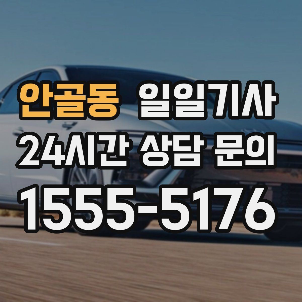 안골동 일일기사 도심 다중 경유 깔끔하게 완료