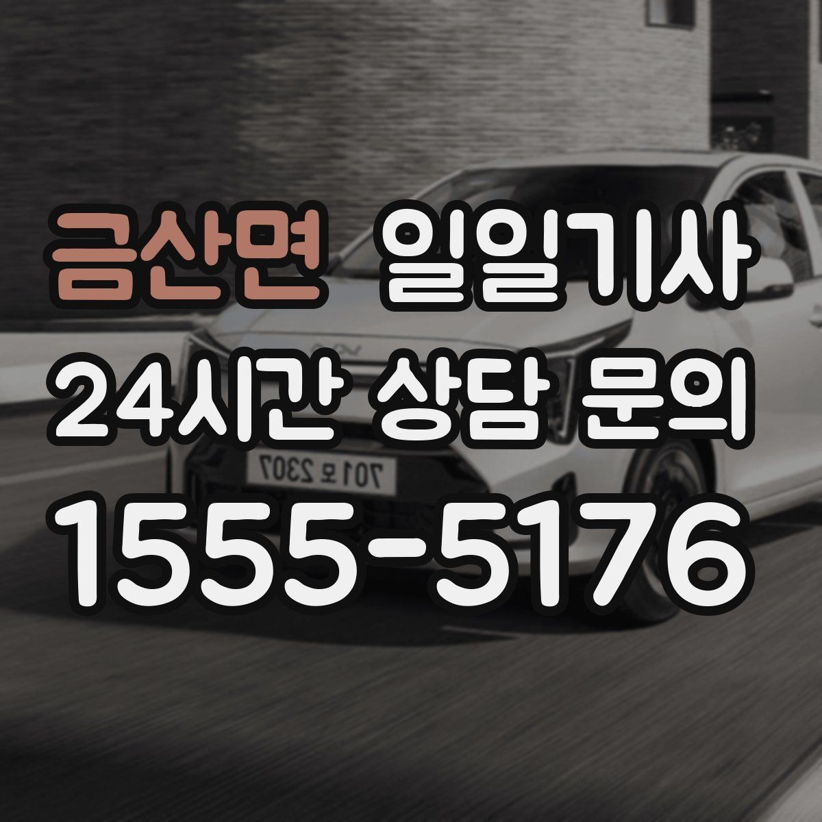 금산면 일일기사 보안이 필요한 일정에도 안심 동행