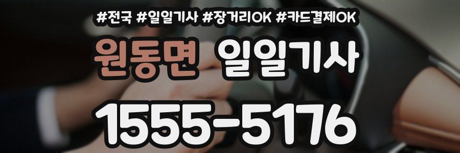 원동면 일일기사