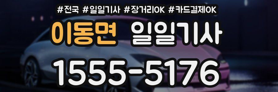 이동면 일일기사