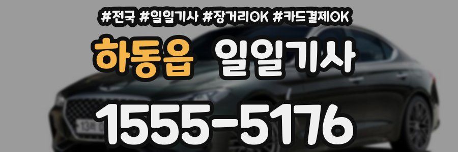 하동읍 일일기사