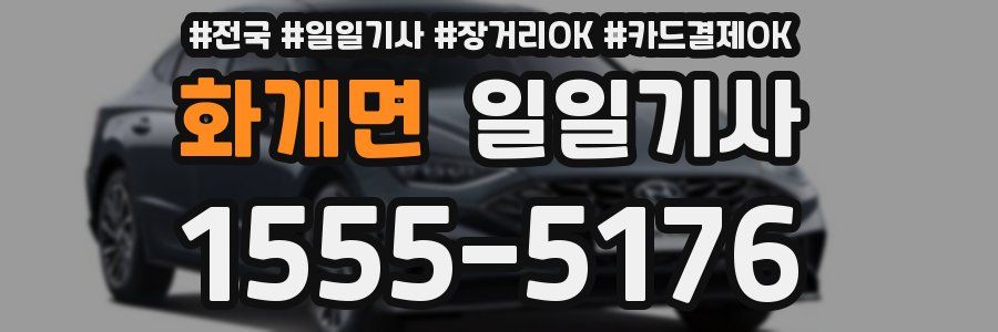 화개면 일일기사